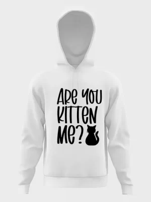 Are you kitten me hoodie