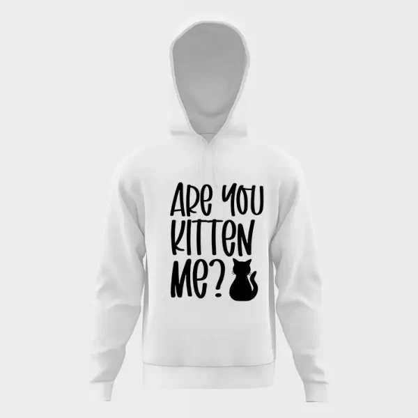 Are you kitten me hoodie