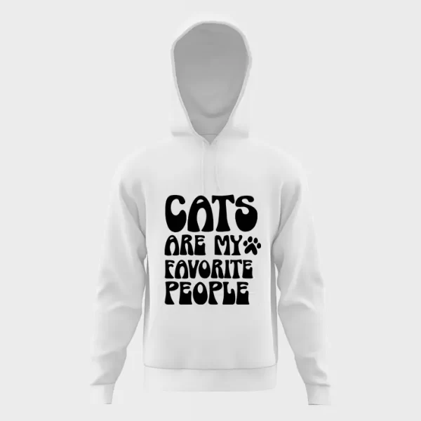 Cat's favorite people hoodie