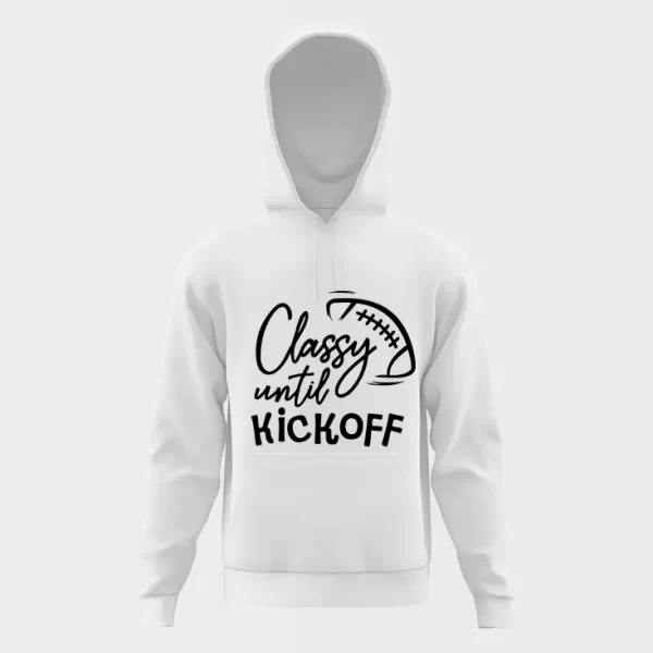 Classy Football hoodie