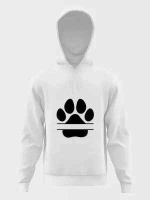 Dog paw print 2 hoodie