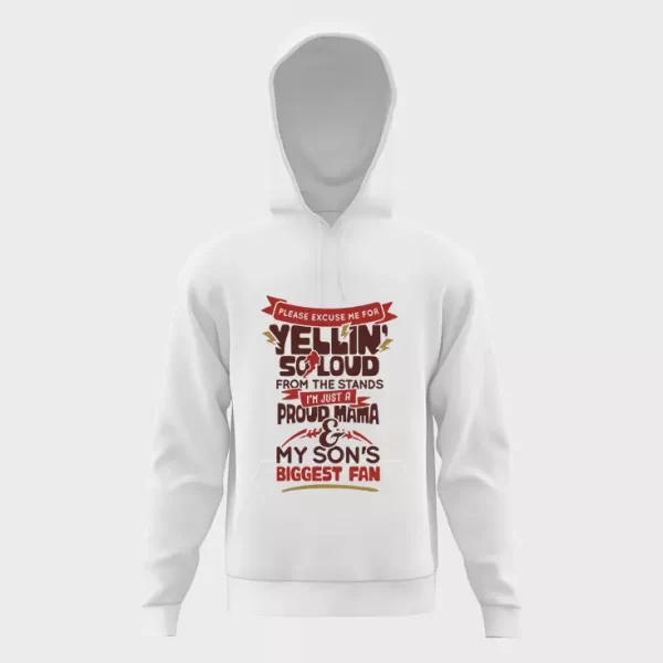 Football Mama 6 hoodie