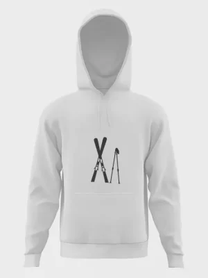 Skiing 3 hoodie