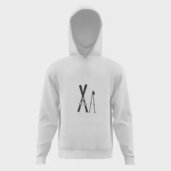 Skiing 3 hoodie