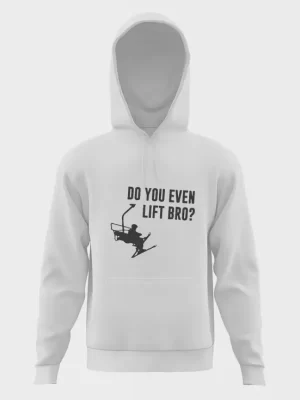 Skiing hoodie