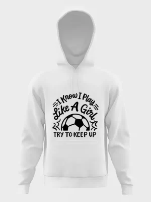 Soccer girl 1 hoodie