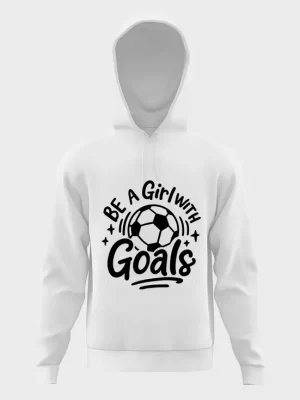 Soccer girl 2 hoodie