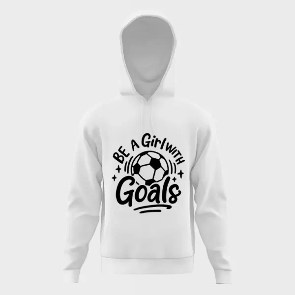 Soccer girl 2 hoodie